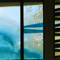 Kunigundenfenster, Airbrush mit Glasemail und Sandstrahlung, Uttenreuth 2006 